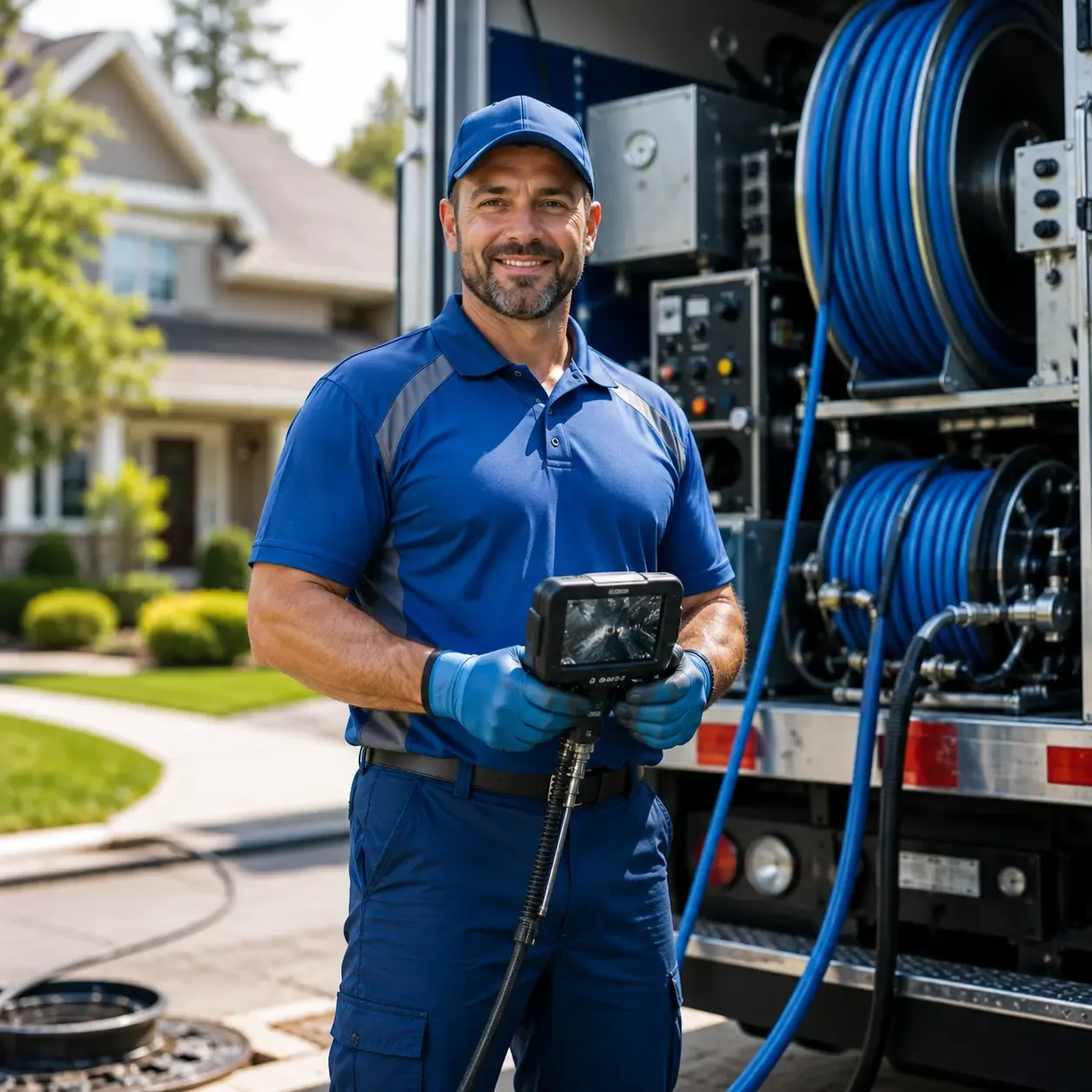 Local outdoor drain cleaning specialists in Wrights, IL